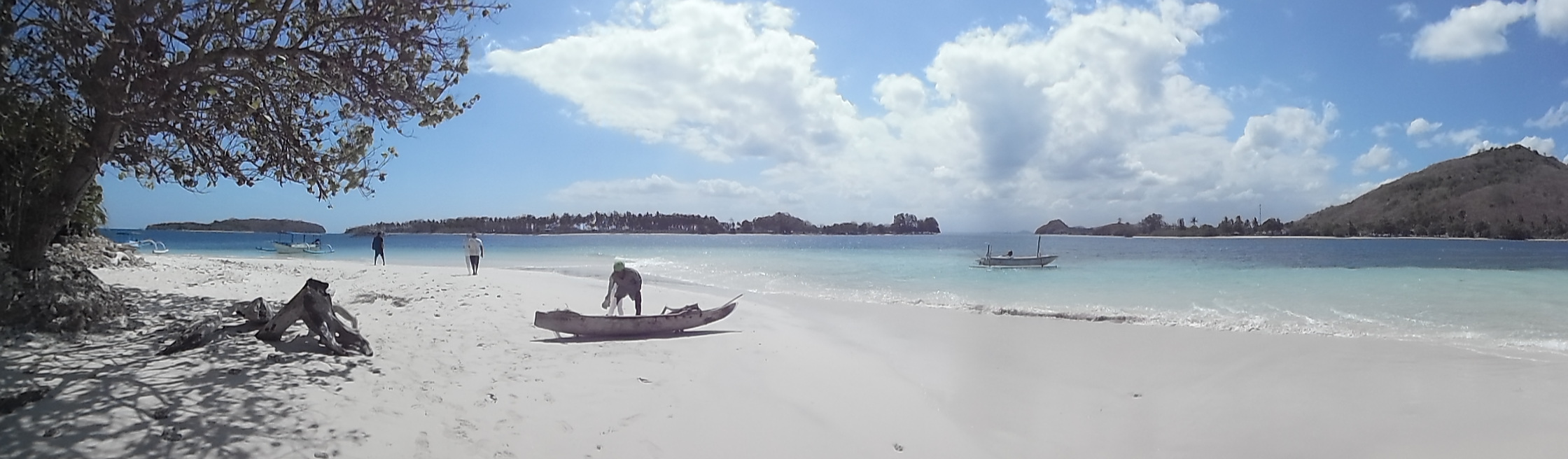Gili Nanggu, Gili Kedis und Gili Sudak im Süden auf Lombok.